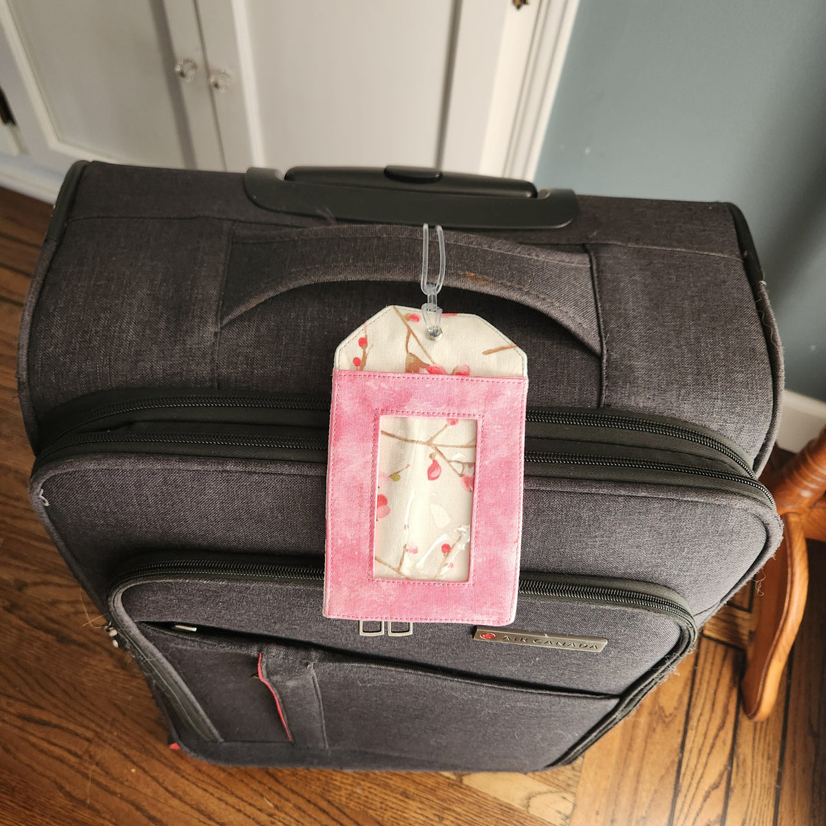 Cherry Blossom Luggage Tag