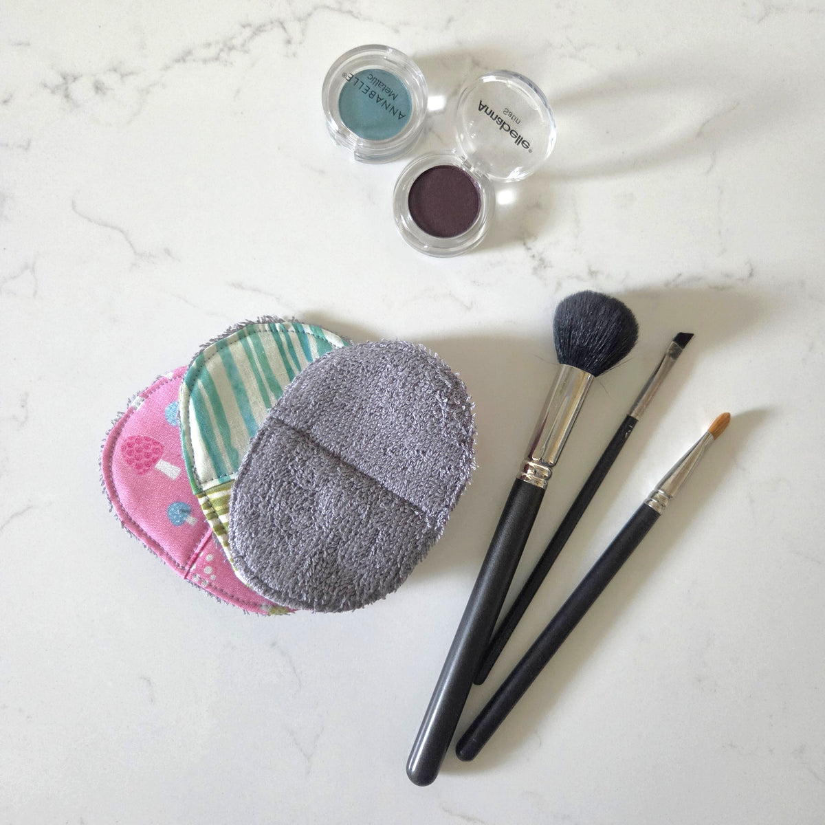 Pink Mushrooms Makeup Remover Pads