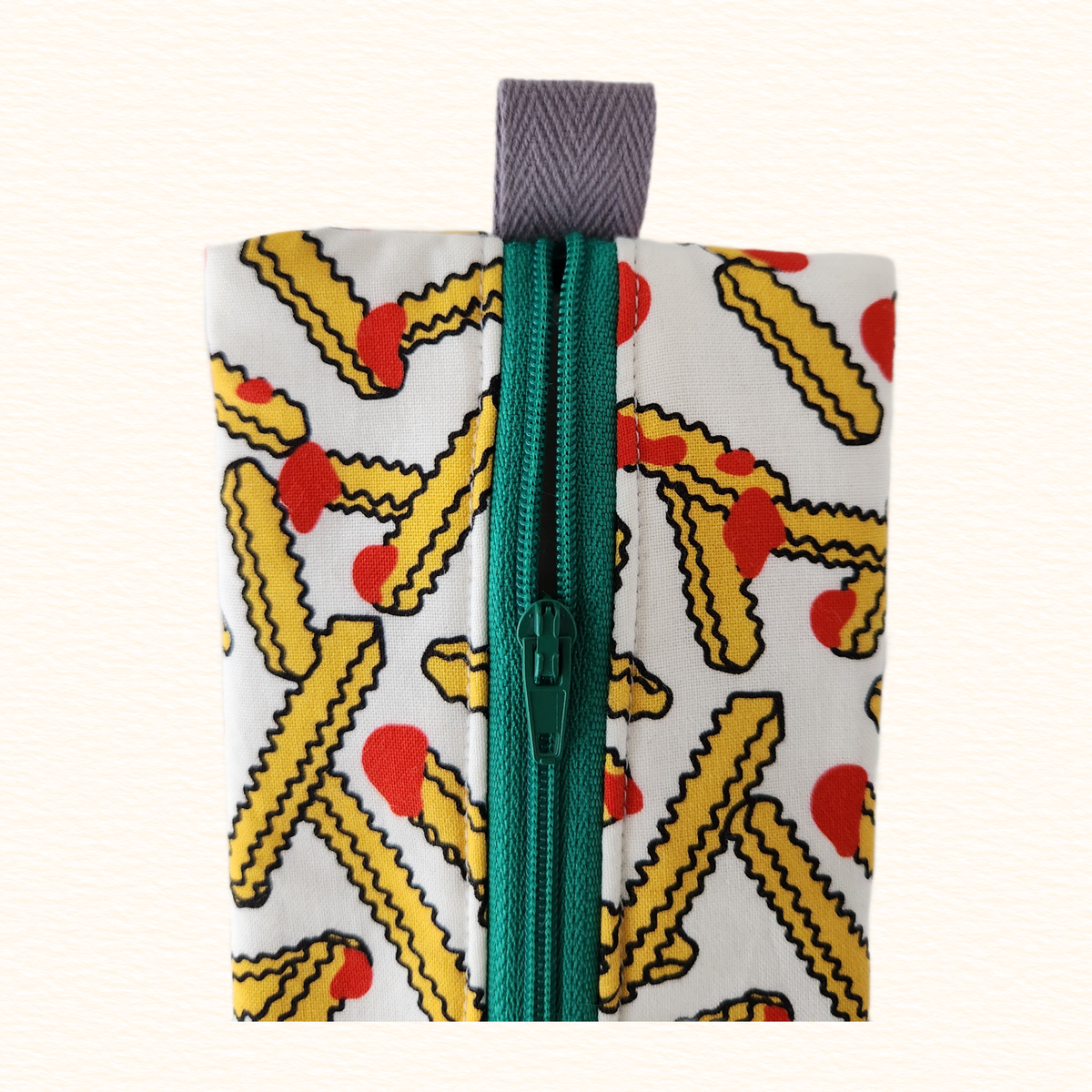 French Fries Notebook Zip Pouch