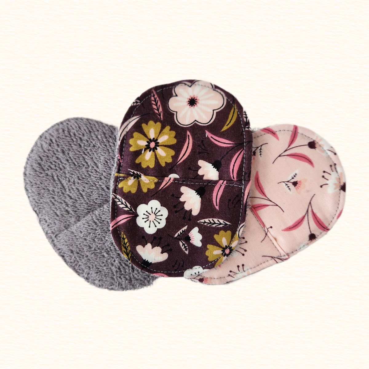 Pink Florals Makeup Remover Pads
