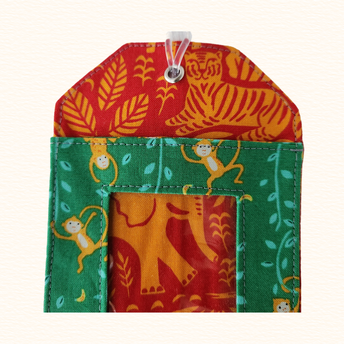 Monkey's & Elephants Luggage Tag
