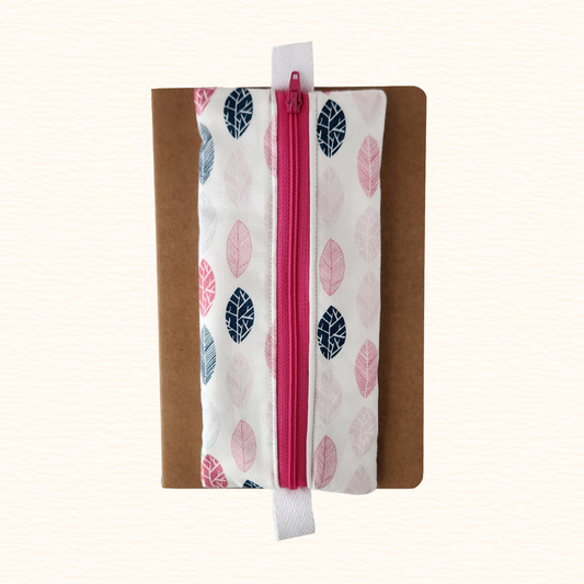 Feathers Notebook Zip Pouch