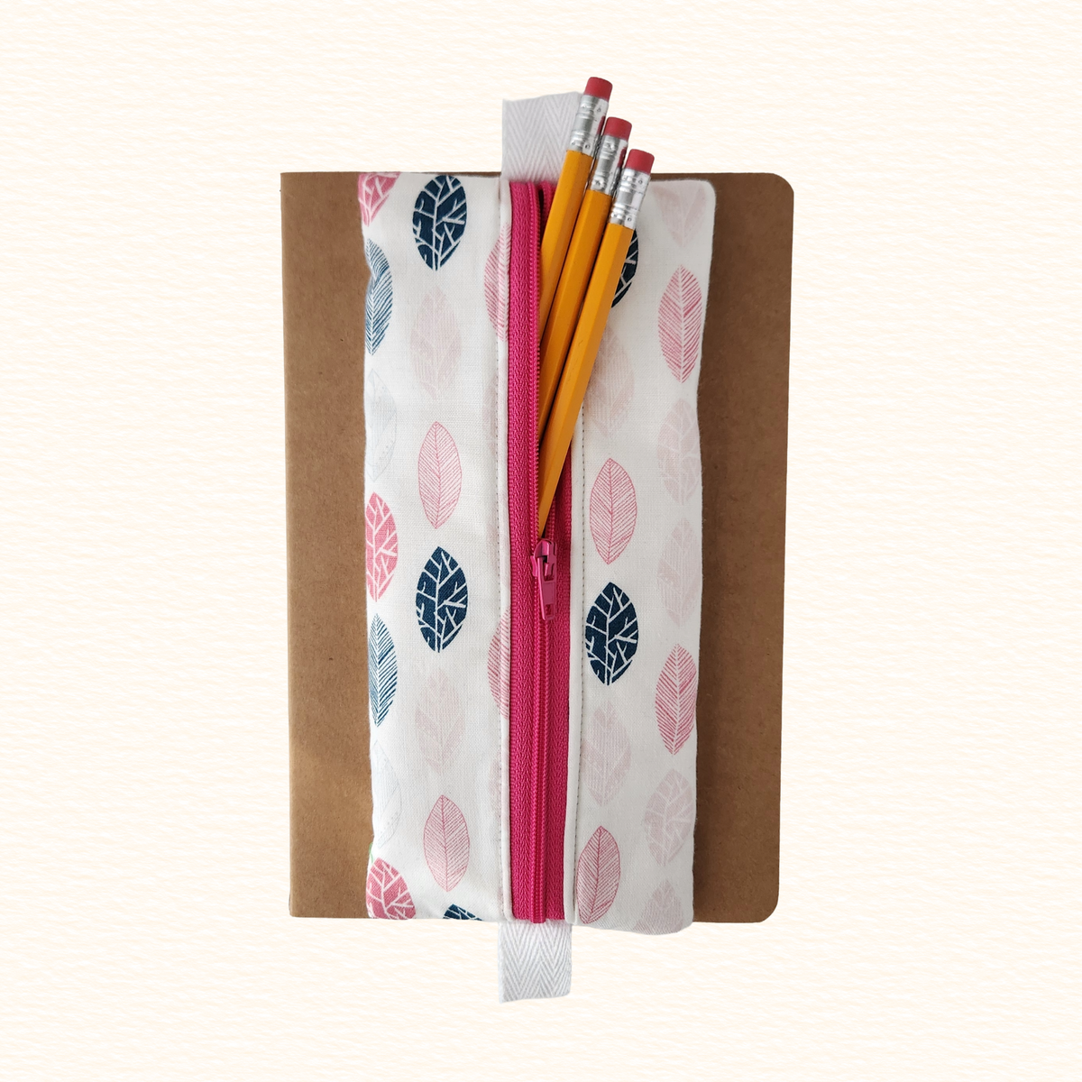 Feathers Notebook Zip Pouch
