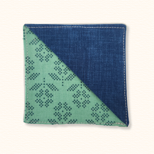 Blue Flowers Bookmark Corner