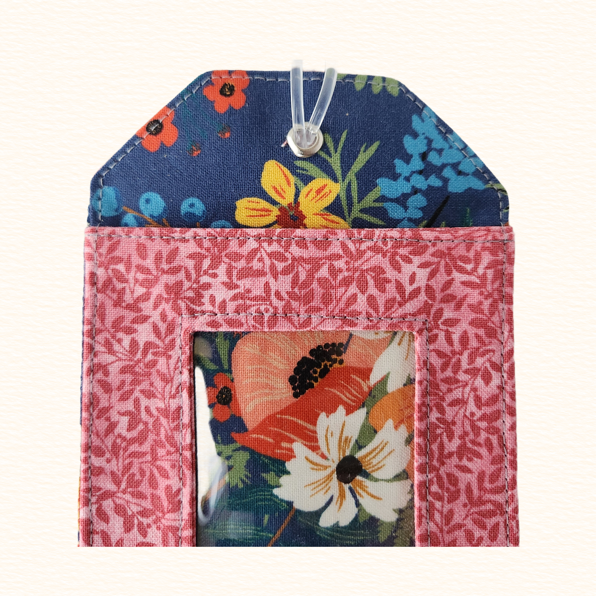 Floral Luggage Tag