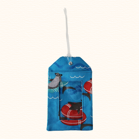 Shark Luggage Tag