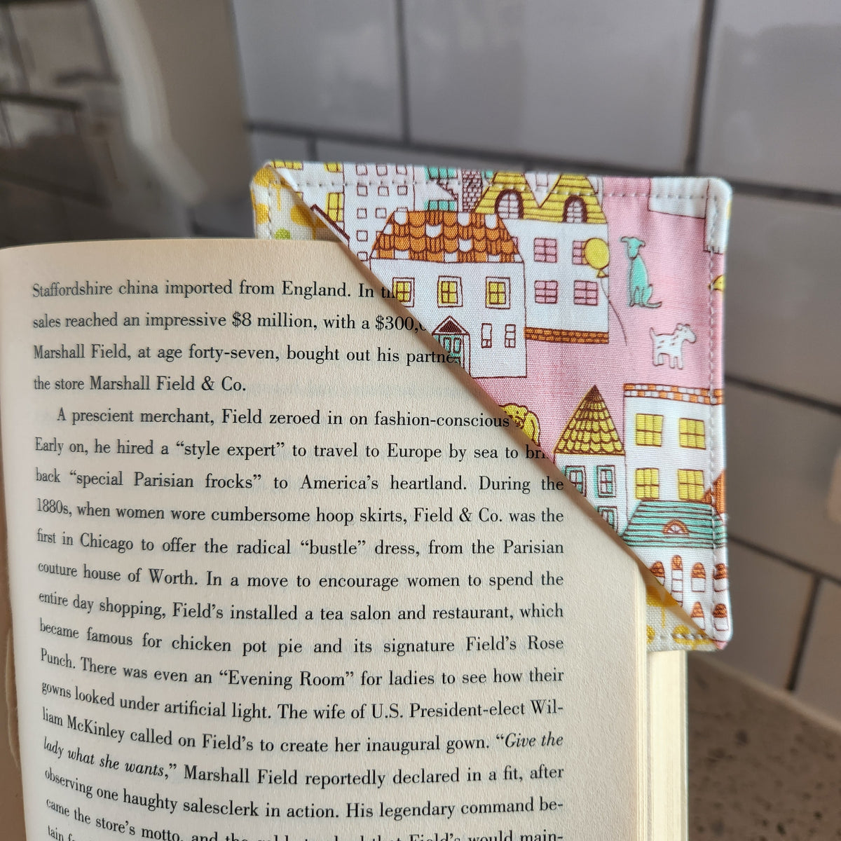 Little House Bookmark Corner