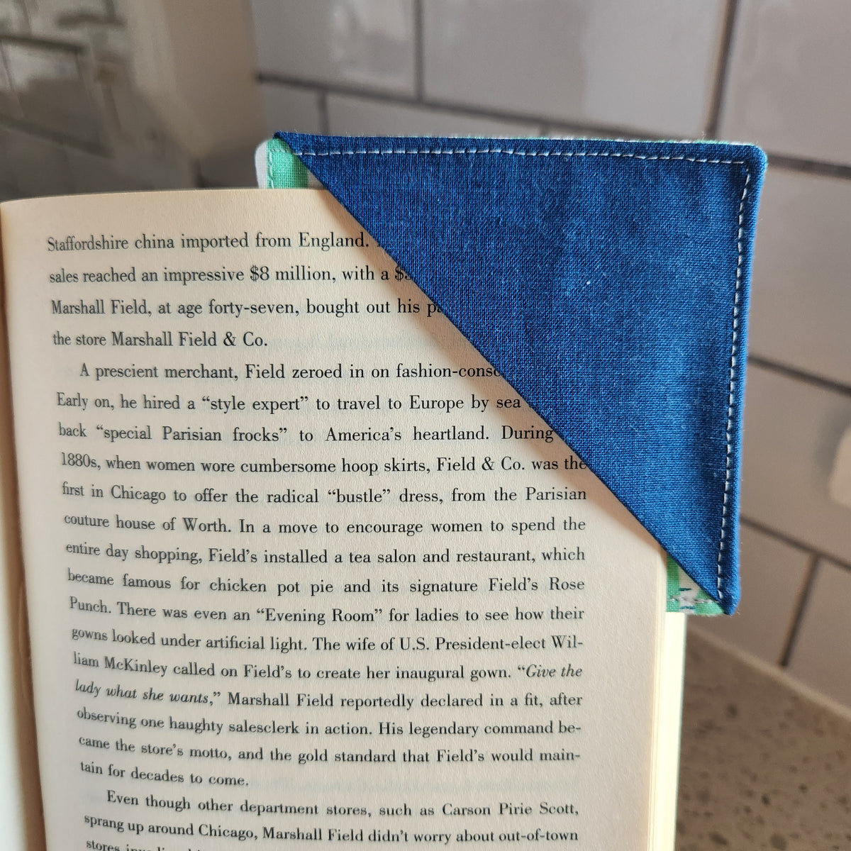 Birch Tree Bookmark Corner