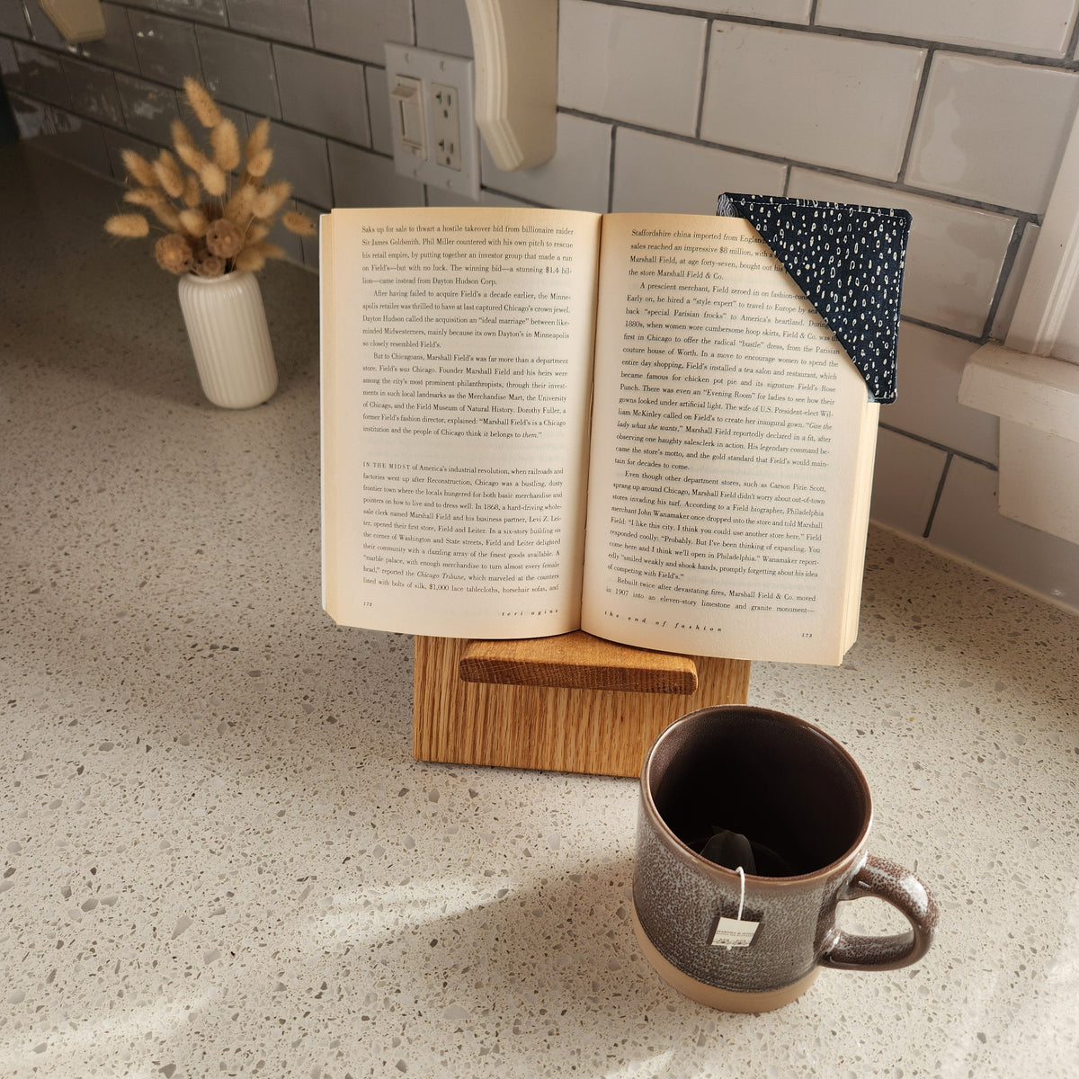 Camping Thermos Bookmark Corner