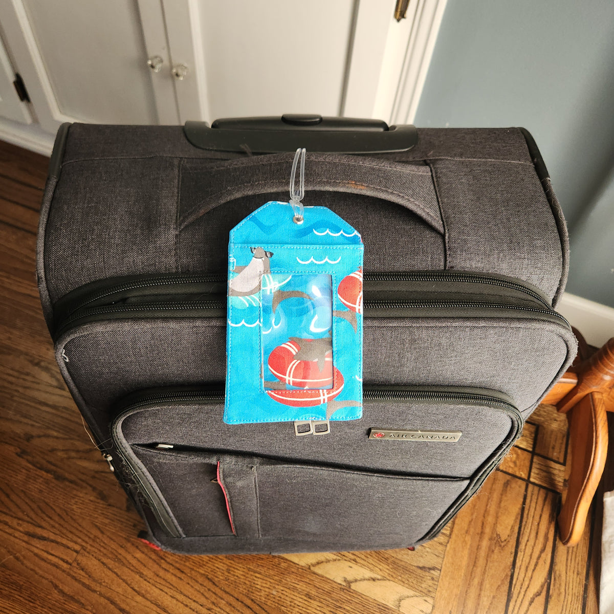 Shark Luggage Tag