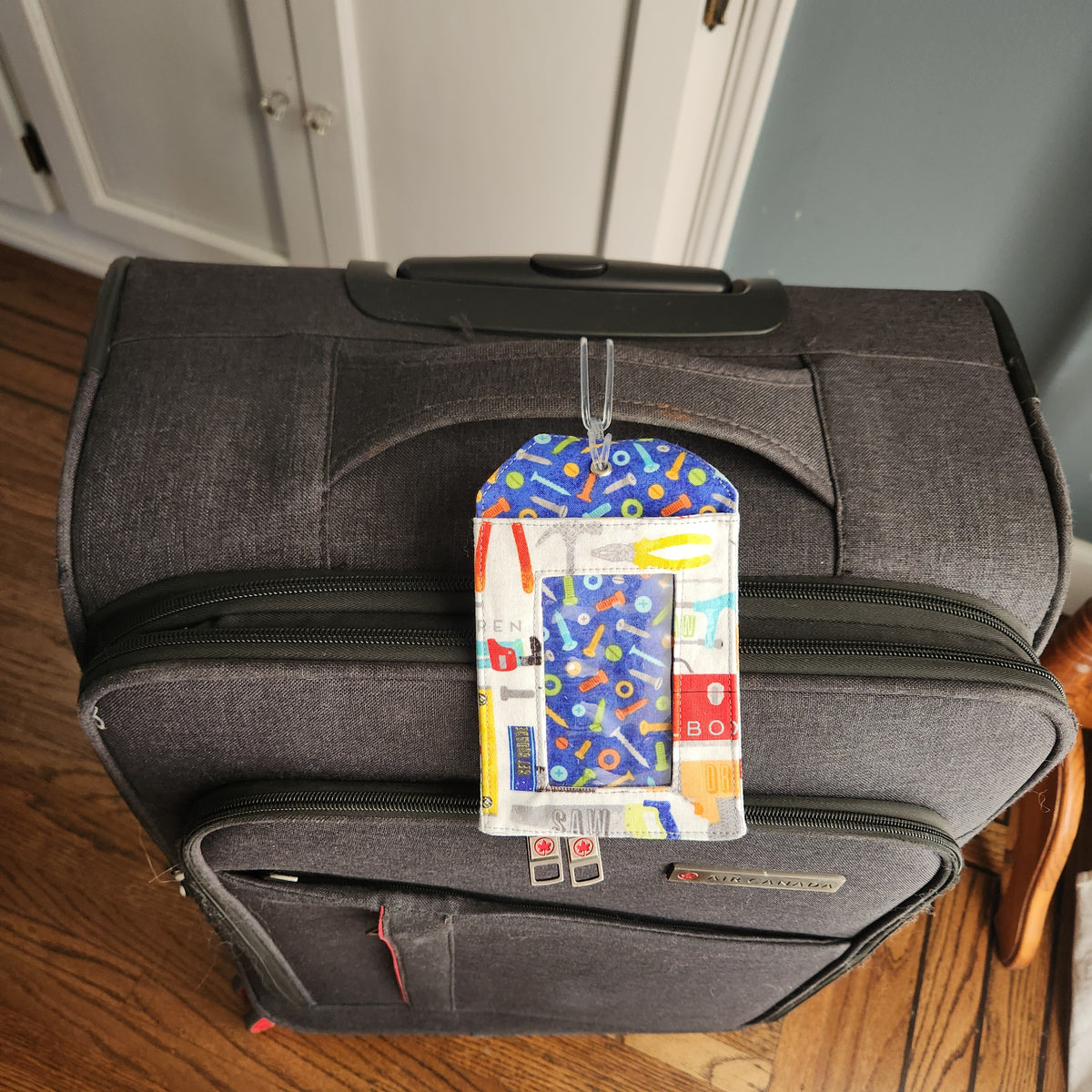 Nuts & Bolts Luggage Tag