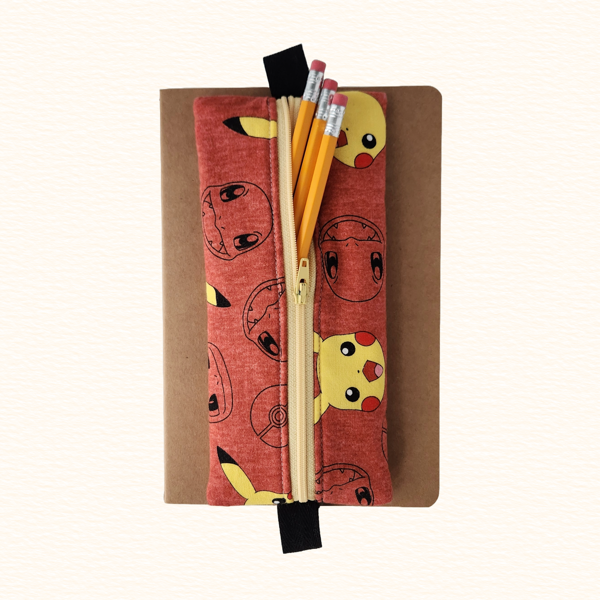 Pikachu Notebook Zip Pouch