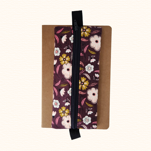 Flower Garden Notebook Zip Pouch