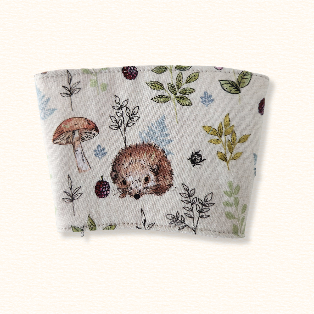 Hedgehog Reversible Coffee Sleeve