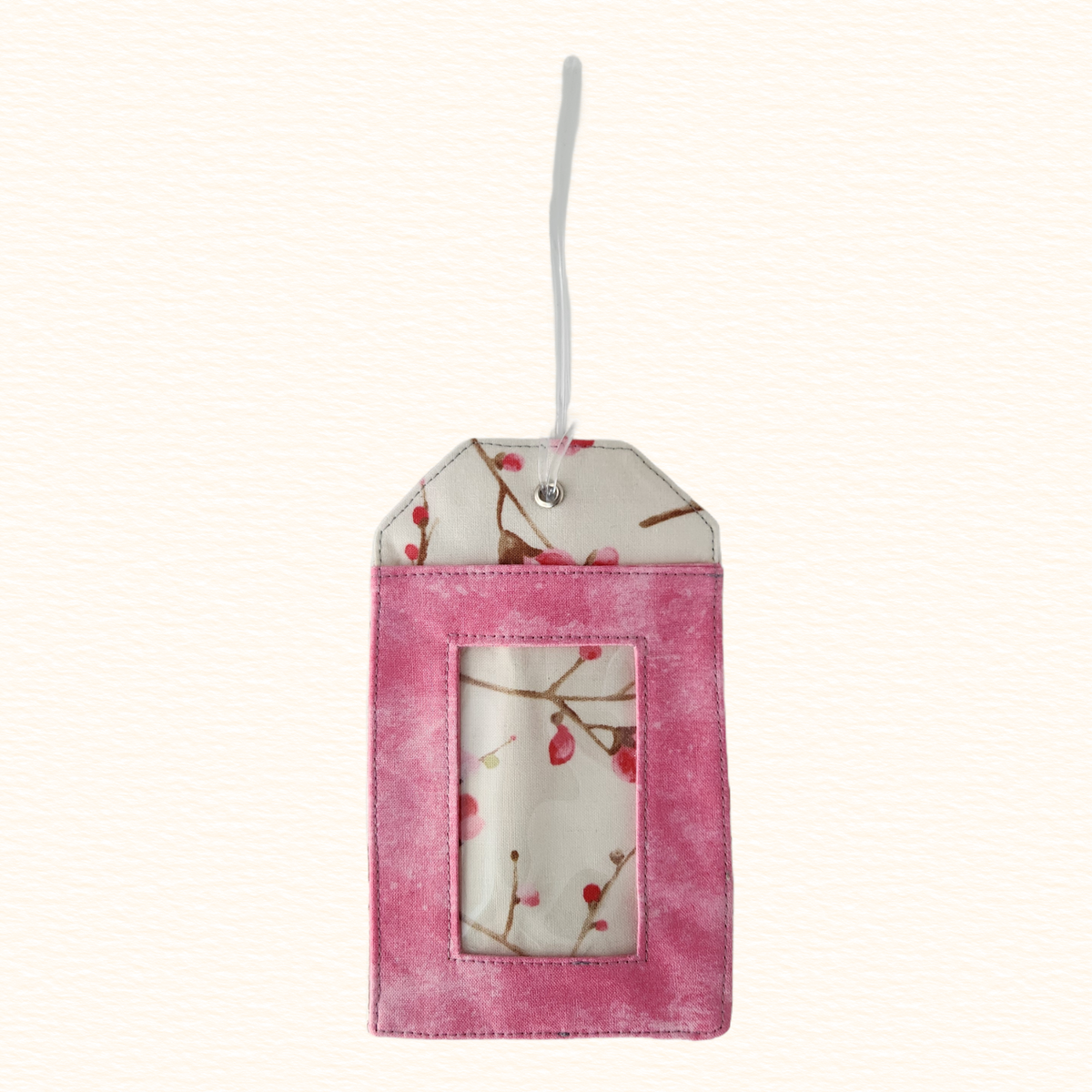 Cherry Blossom Luggage Tag
