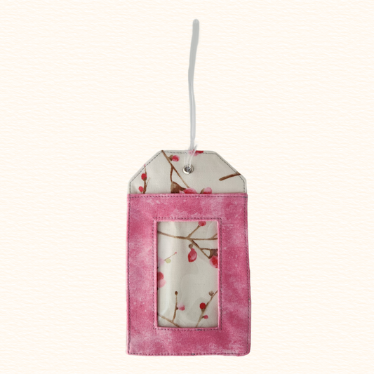 Cherry Blossom Luggage Tag