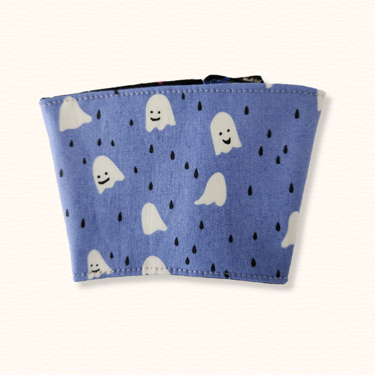 Little Ghosts Reversible Coffee Sleeve