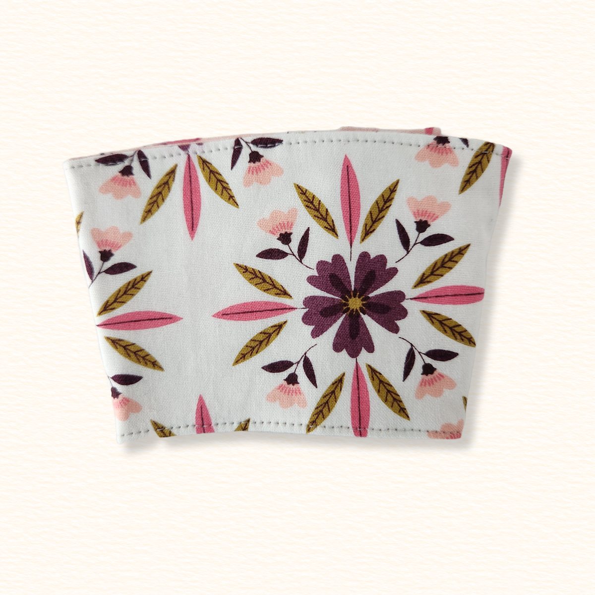Flower Burst Reversible Coffee Sleeve