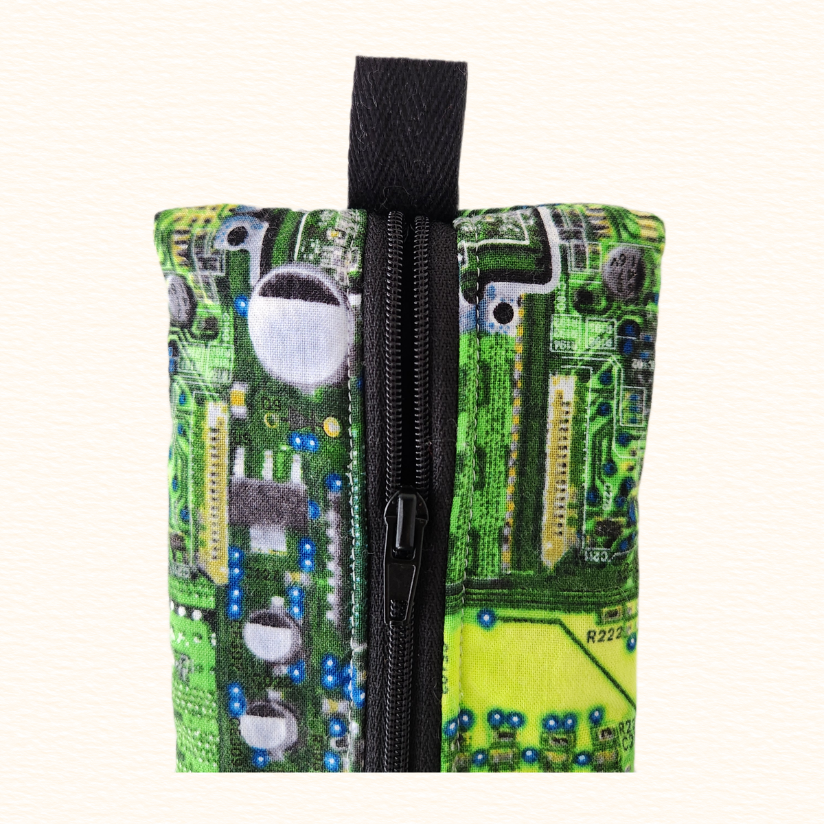 Computer Bits Notebook Zip Pouch