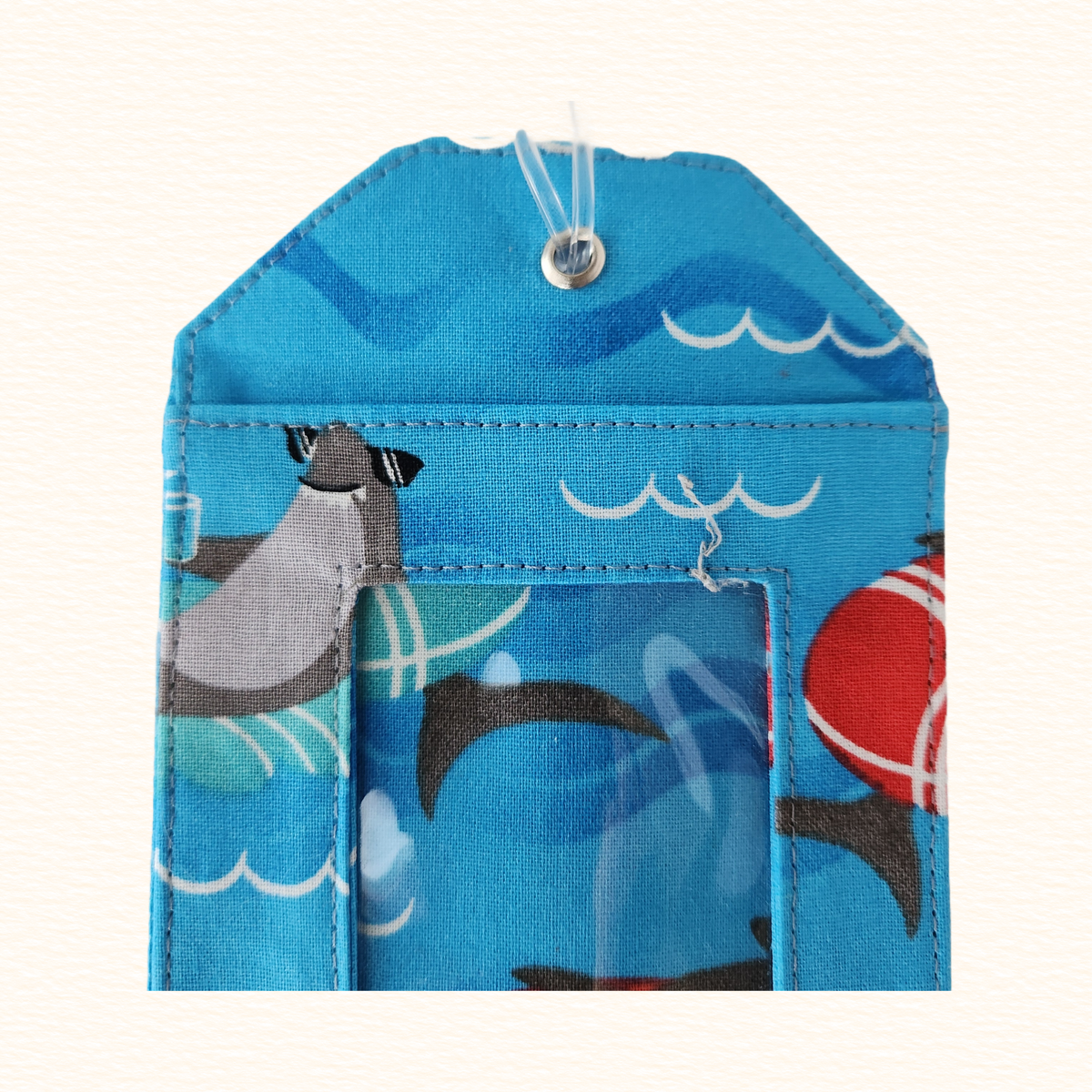 Shark Luggage Tag