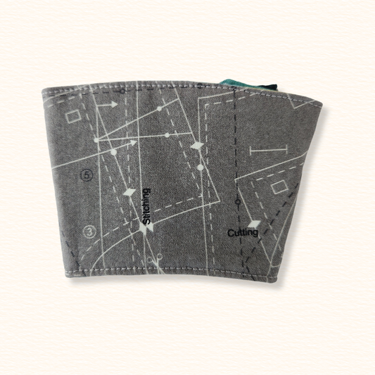 Pattern Makers Reversible Coffee Sleeve