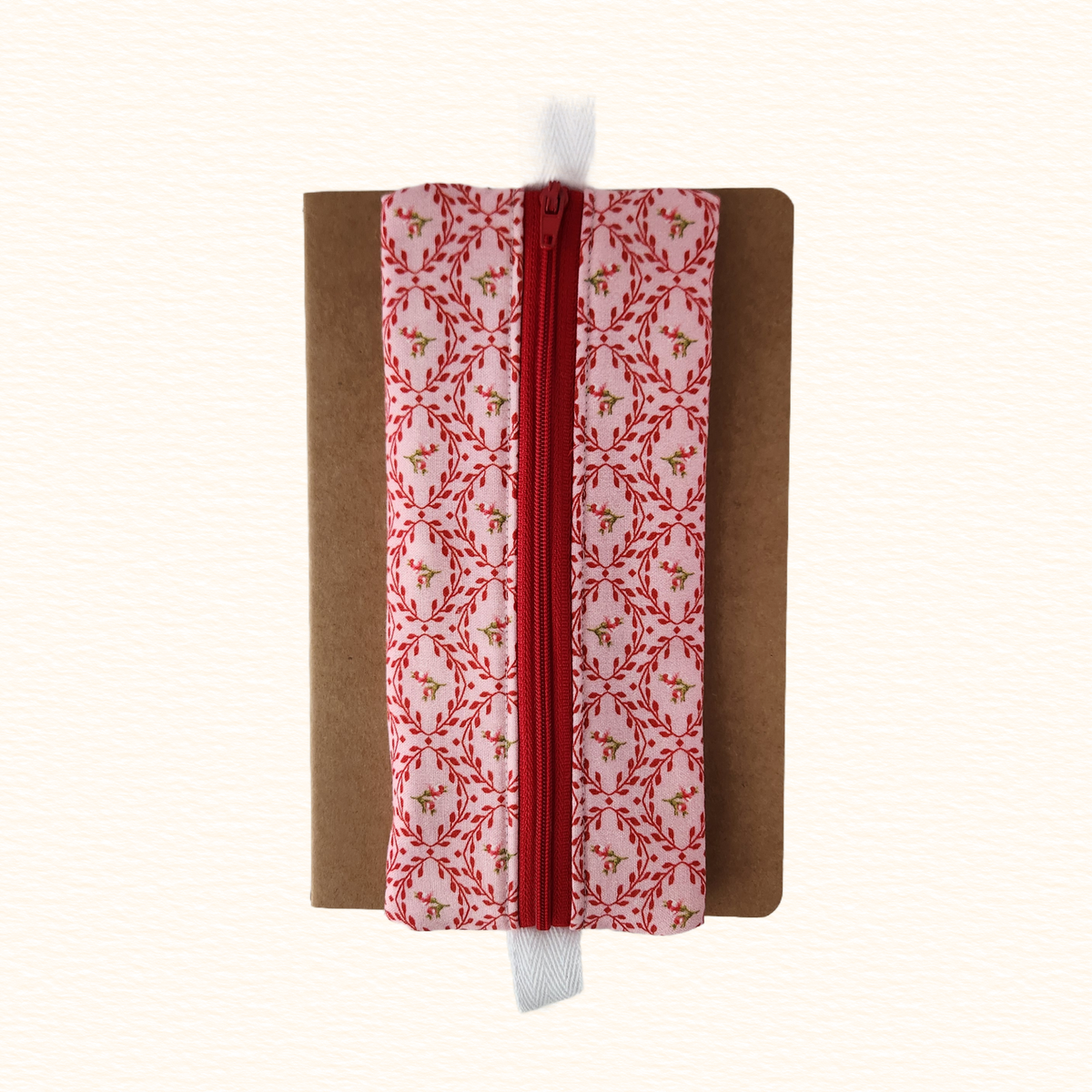 Roses Notebook Zip Pouch