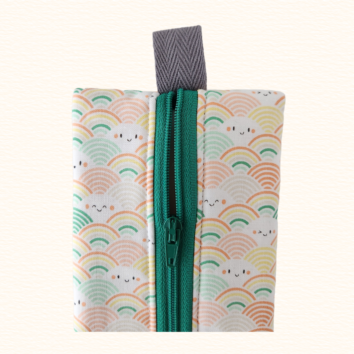 Happy Little Rainbows Notebook Zip Pouch
