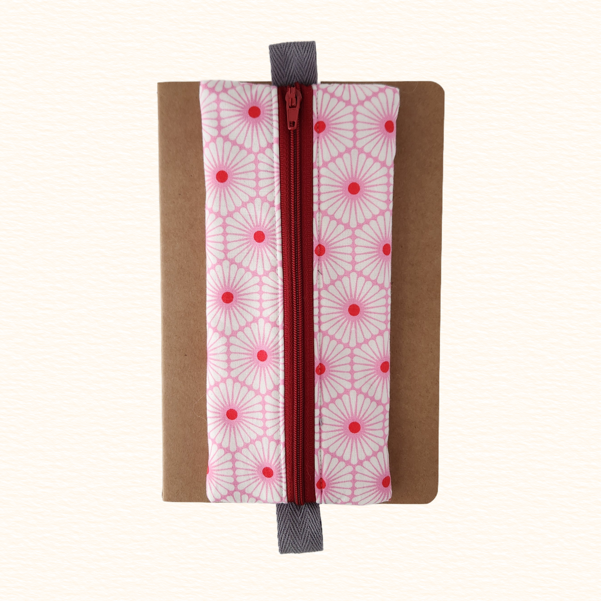 Retro Look Notebook Zip Pouch