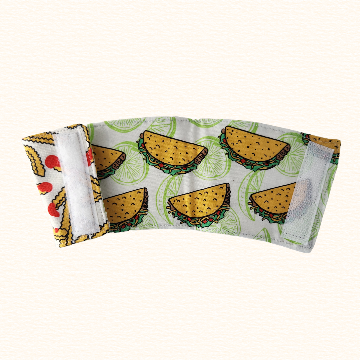 French Fries & Tacos Reversible Coffee Sleeve