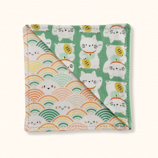 Money Cat Bookmark Corner