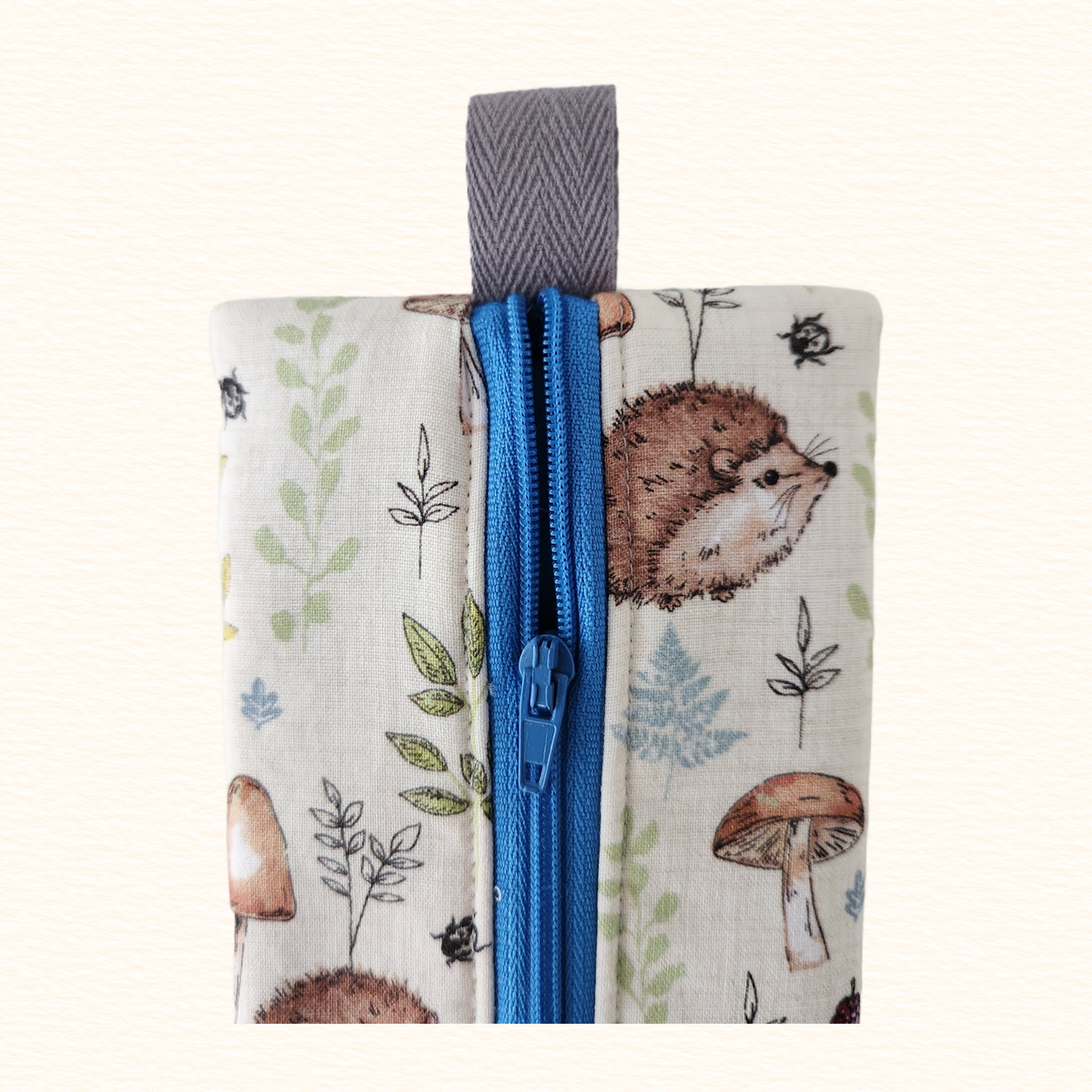 Hedgehog  Notebook Zip Pouch