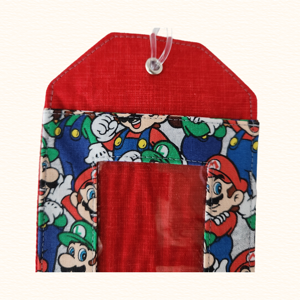 Super Mario Luggage Tag
